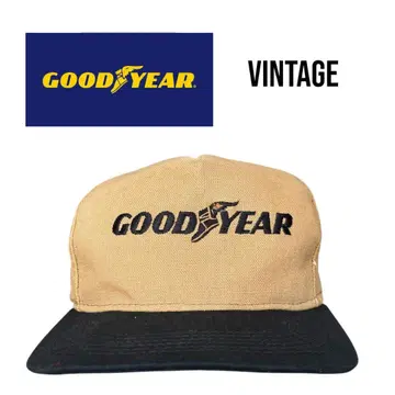 레어 USA제 80-90s GOODYEAR 굿이어 트래커 캡