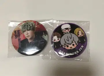 골든 폭격기 우타히로바 준 캔뱃지 2개 세트