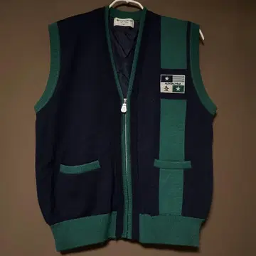 Munsingwear 남성용 베스트 M 네이비/그린