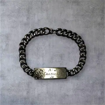 40'S 미군 US ARMY 스털링 실버 ID 팔찌