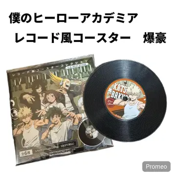 [ 즉시 구매 OK ] 나의 히어로 아카데미아 레코드풍 코스터 바쿠고