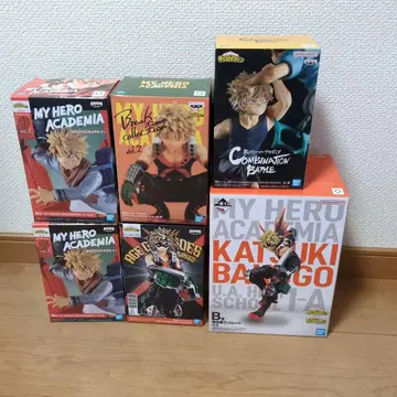 나의 히어로 아카데미아 바쿠고 카츠키 피규어 6개 세트