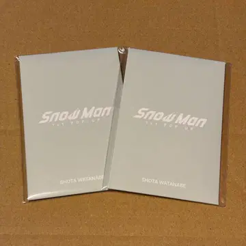 SnowMan 1st POP UP 포토 카드 A 와타나베 쇼타