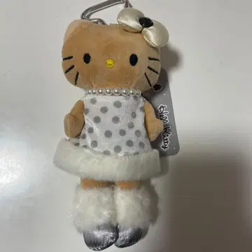 GOGO 갸루 키티 스타일업 마스코트 키링 도트 무늬 일광화상