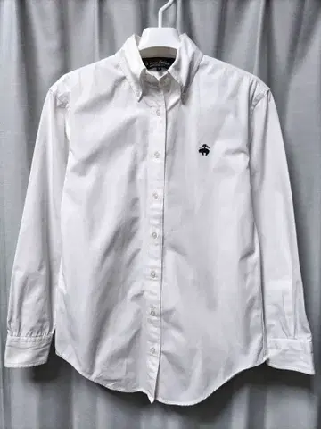 브룩스브라더스 옥스퍼드 버튼 다운 셔츠 화이트