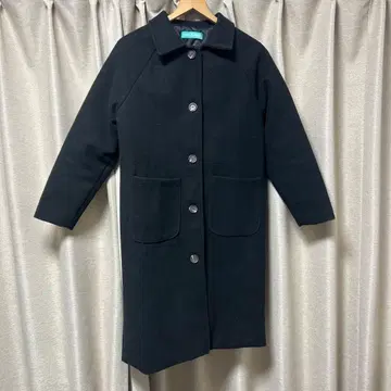 miss sumey 블랙 롱 코트