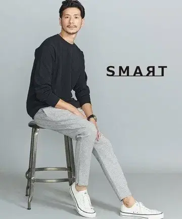 BEAUTY&YOUTH 더블 니트 이지 팬츠 8195 그레이S