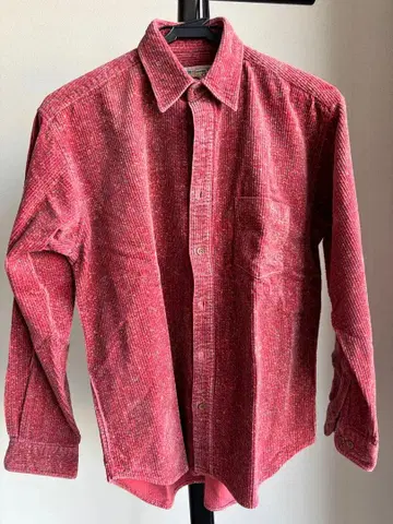 CLASSIC Nouveau 레드 계열 플란넬 셔츠