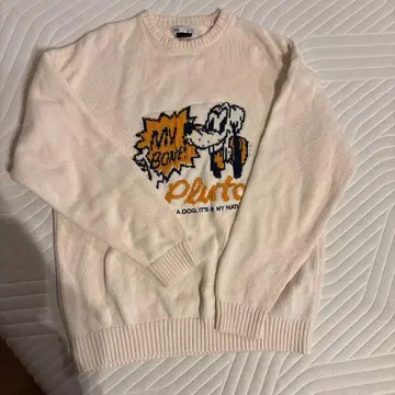 ZARA x DISNEY 콜라보 플루토 니트 스웨터