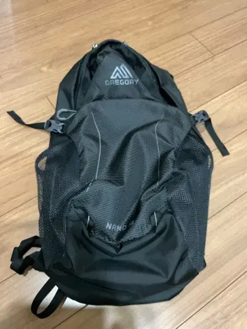 GREGORY NANO 18 블랙 백팩