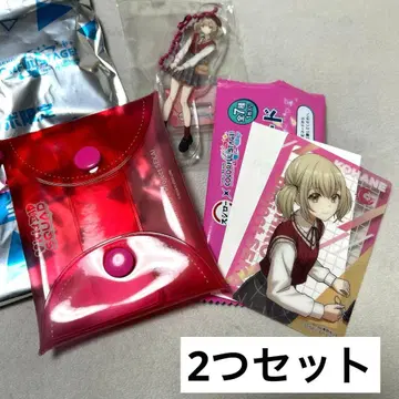 프로세카 아즈사와 코하네 스시로 콜라보 클리어 카드 멀티 파우치