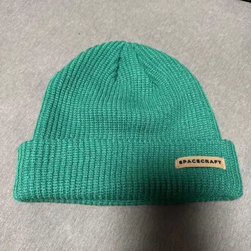 SPACECRAFT 그린 니트 모자 DOCK Beanie