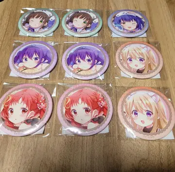 [ 9개 세트 ] 주문은 토끼입니까? BLOOM 제비뽑기당 캔뱃지