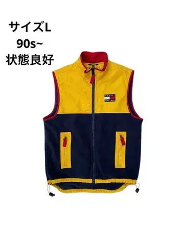 타미힐피거 베스트 사이즈 L 90s