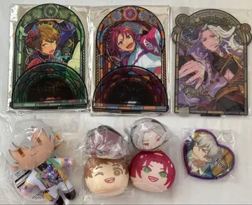 앙스타 중국 아크릴 스탠드 만주 마스코트 7주년 봉제 인형