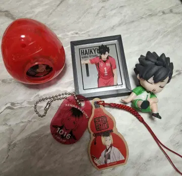 하이큐 피규어 가챠 키링 네코마 쿠로오 코즈메