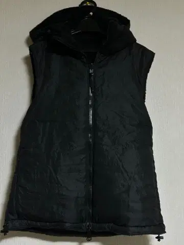 man of moods MofM 리버서블 후디 충전솜 베스트 자켓