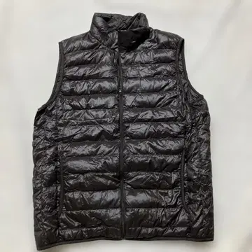 유니클로 UNIQLO 울트라 라이트 다운 베스트 남성용 XL 브라운 집업