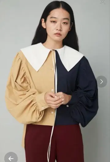 해린 도트 셔츠