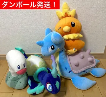 포켓몬 봉제 인형 라프라스 아차모 우미디그타 테라파고스 모후굿토