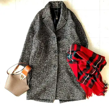 저널 스탠다드 오버 사이즈 롱 코트