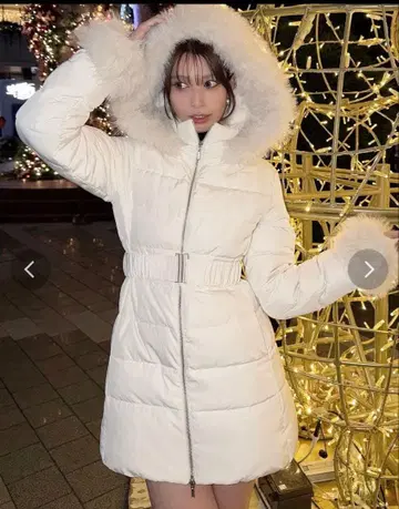 RESLXXX 화이트 다운 자켓 S