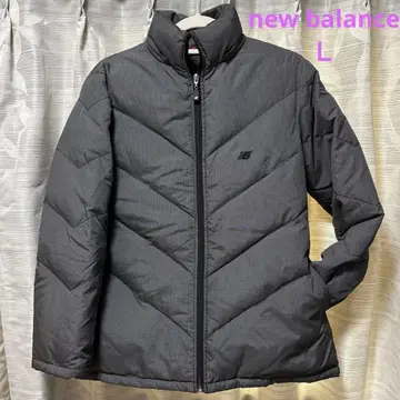 뉴발란스 여성용 블랙 그레이 다운 자켓 L