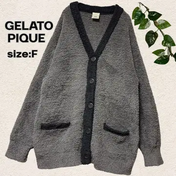 GELATO PIQUE 모코모코 가디건 그레이 F