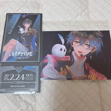 아이크 이브랜드 OVERTURE 티켓풍 카드 브로마이드