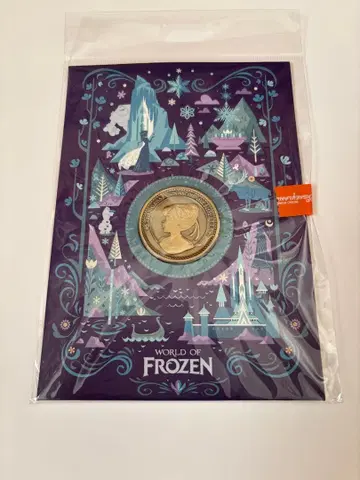 홍콩 디즈니와 눈의 여왕 메달 안나