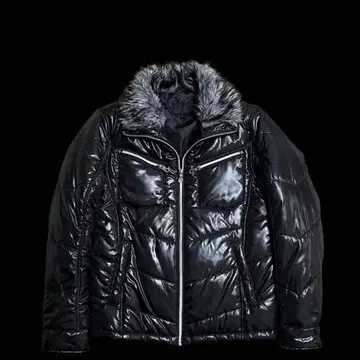 2K 퍼 라이더 자켓 그런지 헤이세이 광택 네오 갸루 남자 시크 스타일