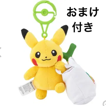 [ 덤 포함 ] 봉제 인형 에코백 피카피카마트 피카츄