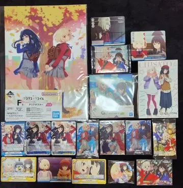 리코리스 리코일 치사토 타키나 굿즈 세트