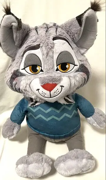 주토피아 2 FukuFuku V-BIG 봉제 인형 파우버트