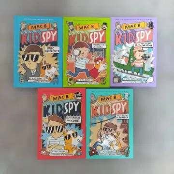 어린이용 외국도서 Mac B. Kid Spy 5권 세트
