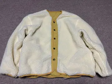 리 리버서블 보아 자켓