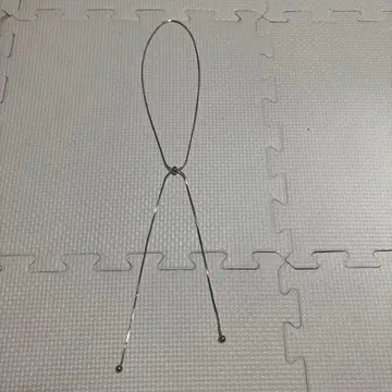 마담 히로코 목걸이 실버색 미사용 새상품! 최종 가격