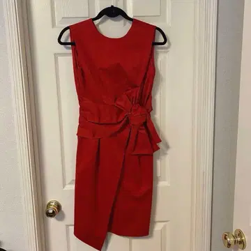 [ 새상품급 ] LAGUNAMOON 러그나문 폼 리본 원피스 드레스 S