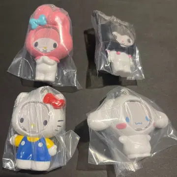 산리오 캐릭터즈 사진 프레임 마스코트 4종 세트