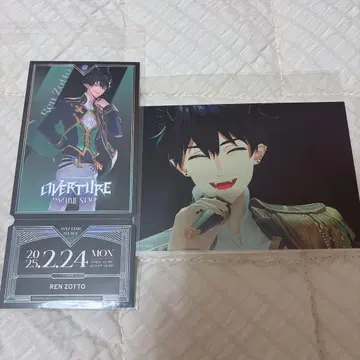 렌조트 OVERTURE 티켓풍 카드 브로마이드