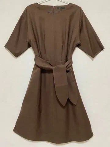 Reflect 리플렉트 아름다운 실루엣 플레어 원피스 7 브라운