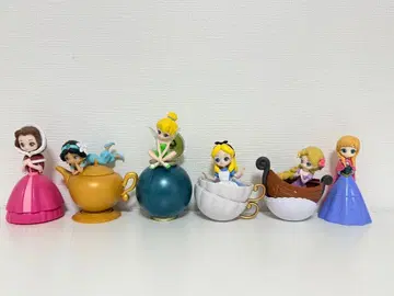 디즈니 프린세스 캡슐 토이 피규어 세트