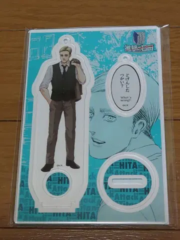 진격의 거인 스쿨카스트 엘빈 아크릴 스탠드 히타 덤 포함