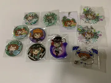 나침반 테슬라 묶음 판매 아크릴 키링 캔 배지