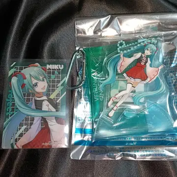 하츠네 미쿠 프로세카 스시로 콜라보 세트 멀티 파우치