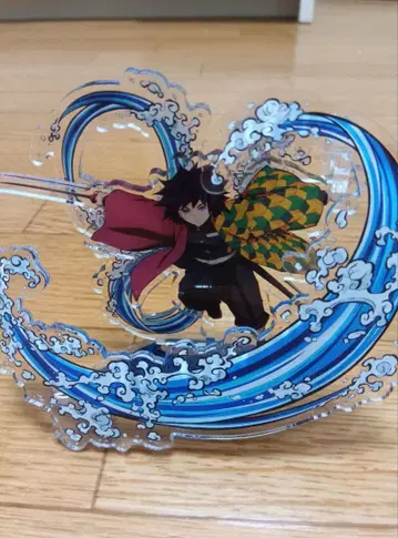 귀멸의 칼날 토미오카 기유 팝업 아크릴 마스코트