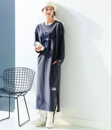 BEAMS 별주 RUSSELL ATHLETIC 원피스