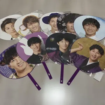 WEST. 하마다 타카히로 군 부채 묶음 판매 9장