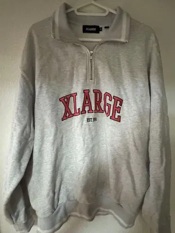 XLARGE 하프 지퍼 size M