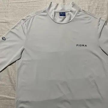 피드라 긴팔 모크넥 셔츠 L 그레이 계열 골프 이너 하이넥